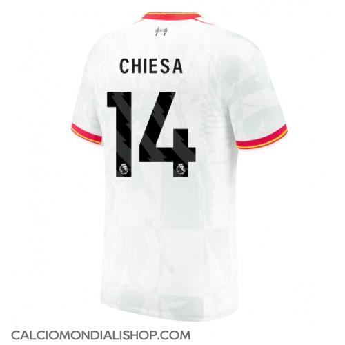 Maglie da calcio Liverpool Federico Chiesa #14 Terza Maglia 2024-25 Manica Corta